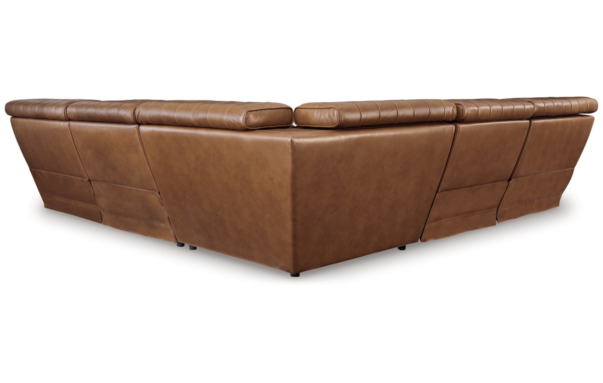 Temmpton 5-Piece Power Reclining Sectional