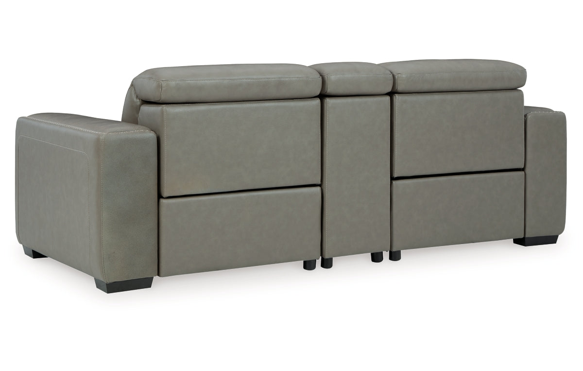 Correze 3-Piece Power Reclining Sectional Loveseat