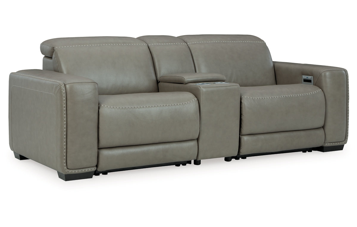 Correze 3-Piece Power Reclining Sectional Loveseat