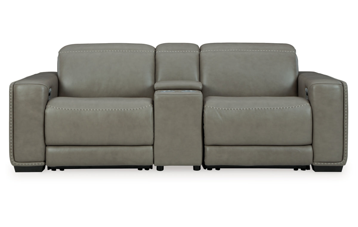Correze 3-Piece Power Reclining Sectional Loveseat
