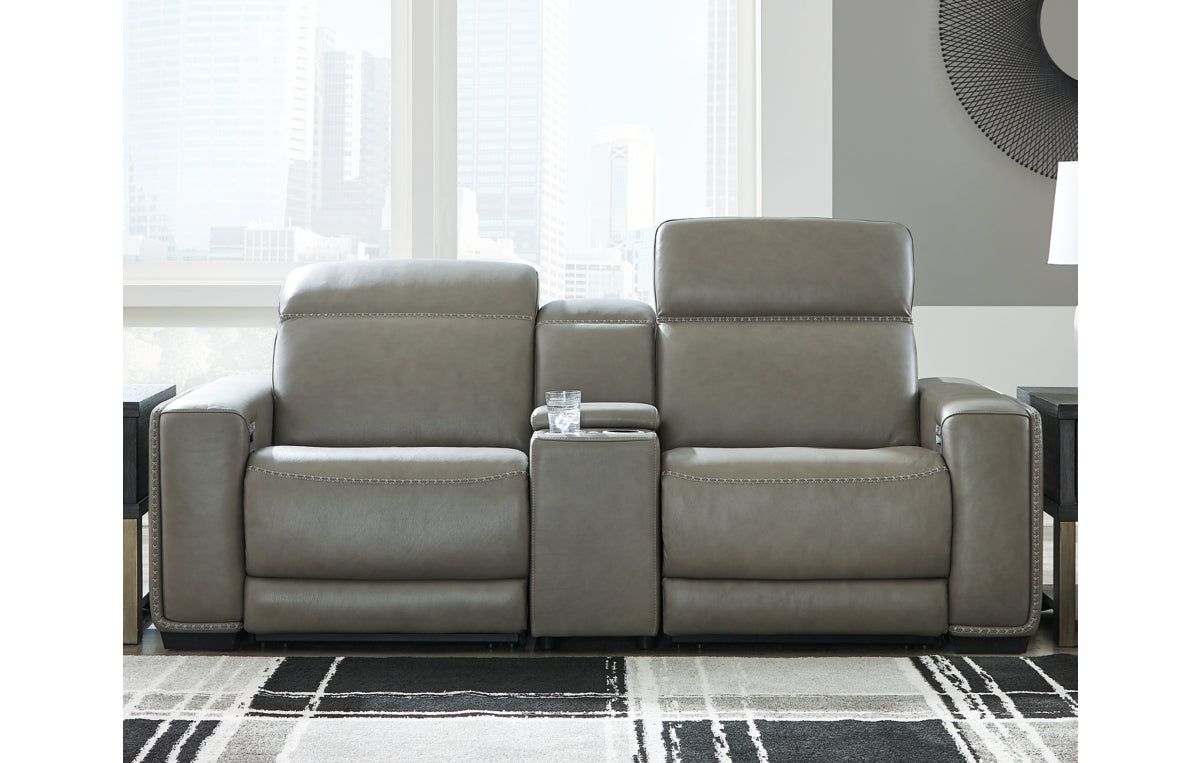 Correze 3-Piece Power Reclining Sectional Loveseat