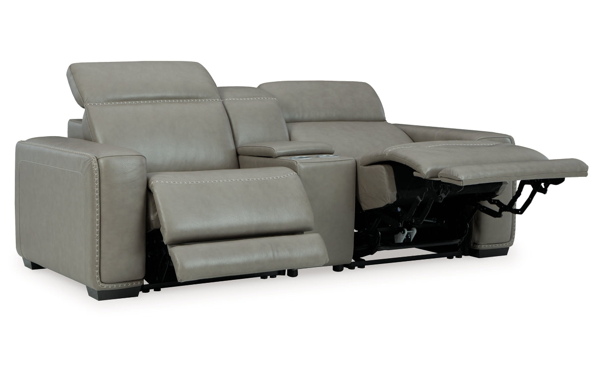 Correze 3-Piece Power Reclining Sectional Loveseat