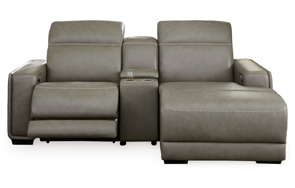 Correze 3-Piece Power Reclining Sectional with Chaise