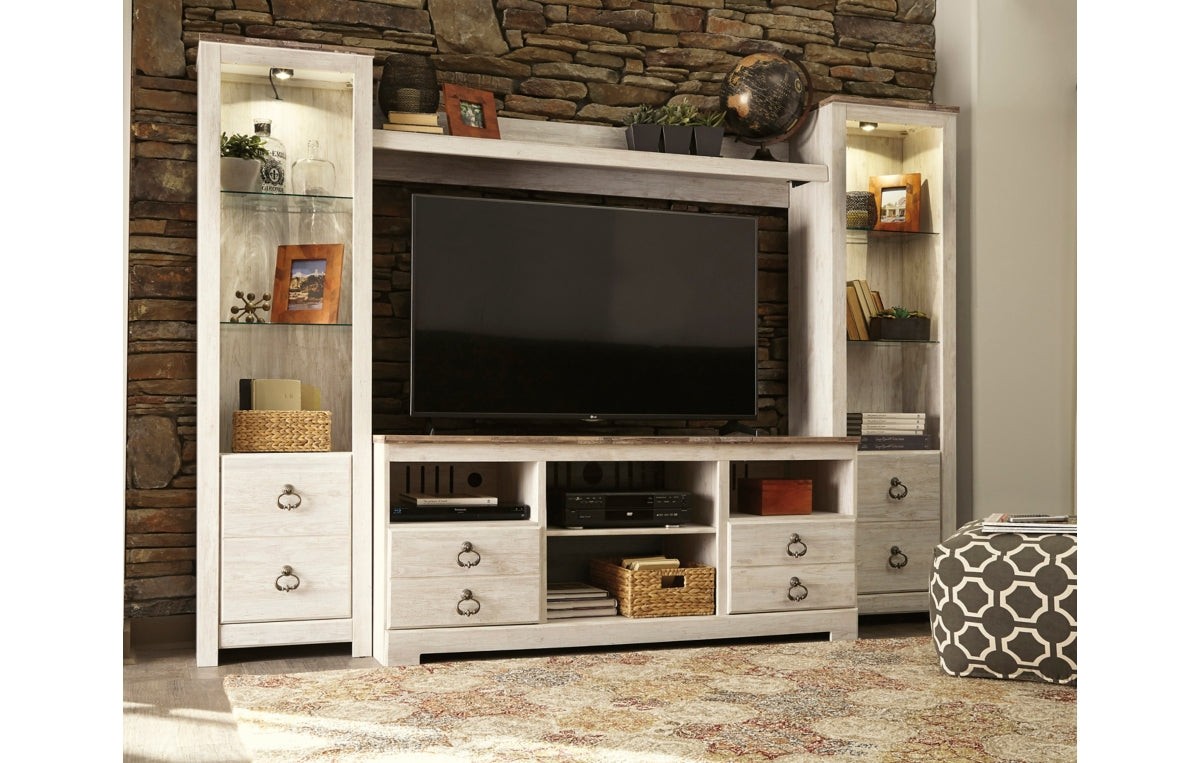 Willowton 4-Piece Entertainment Center