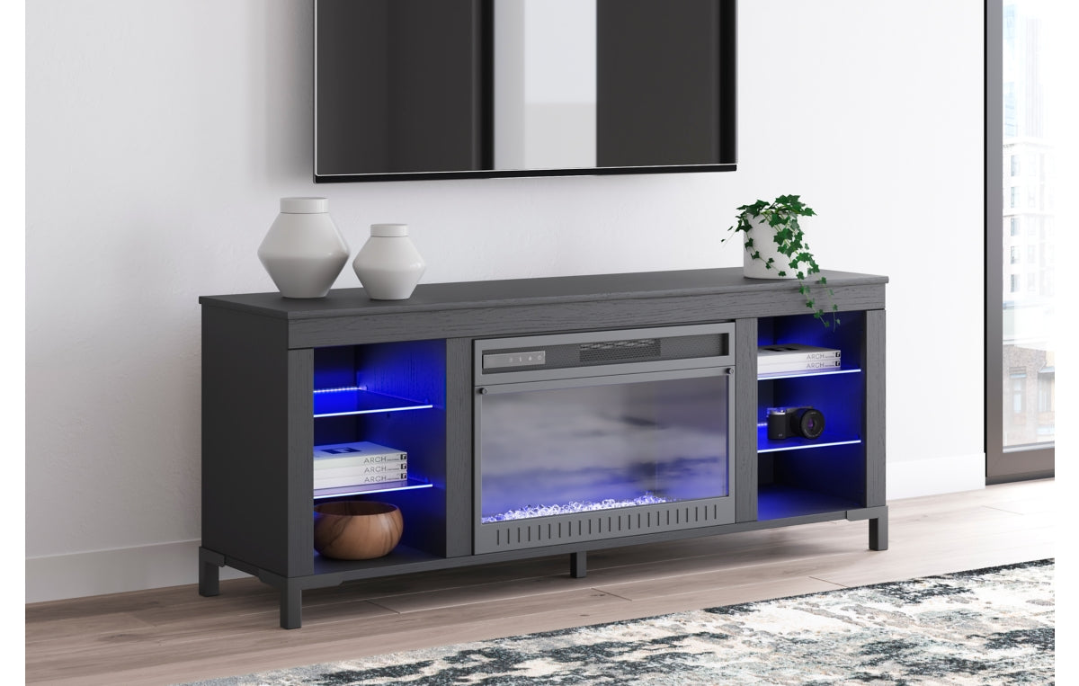 Cayberry 60" TV Stand with Electric Fireplace