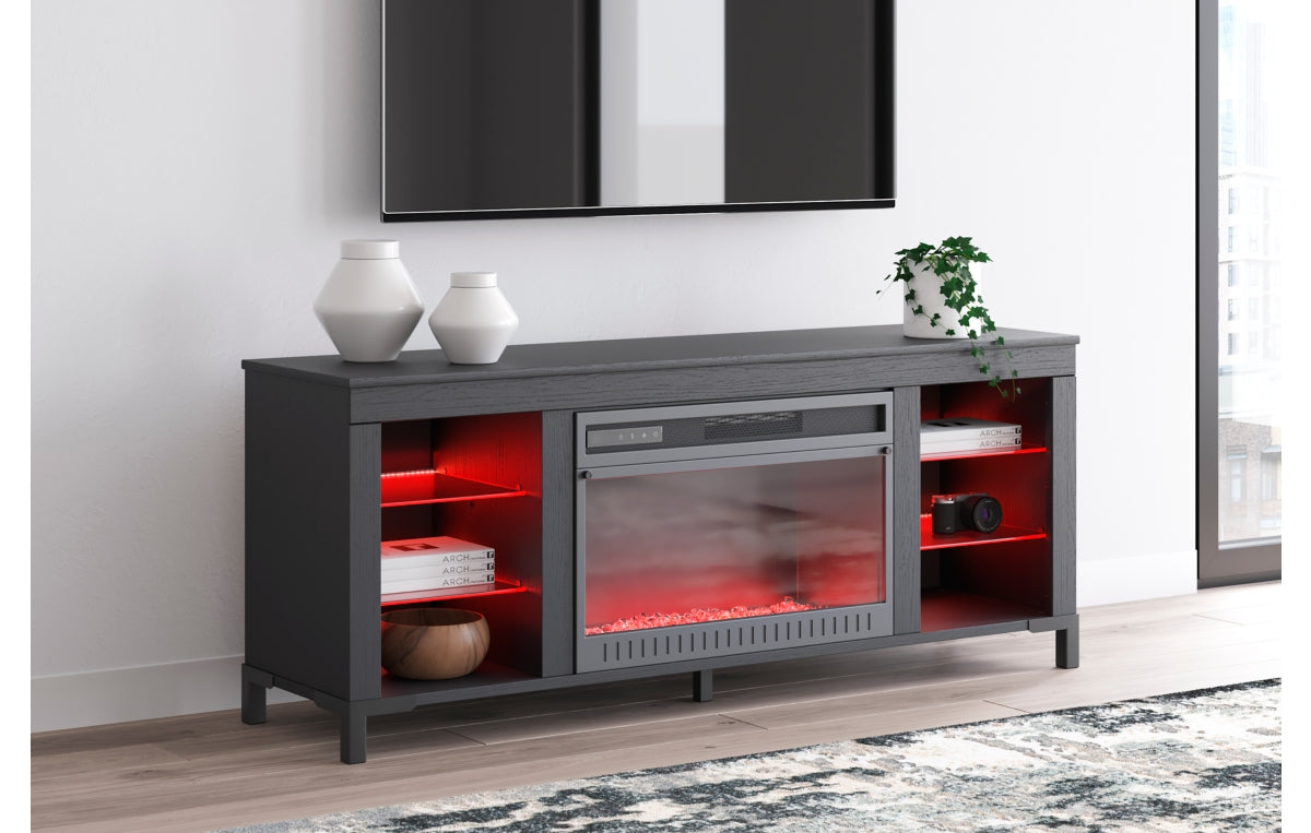 Cayberry 60" TV Stand with Electric Fireplace