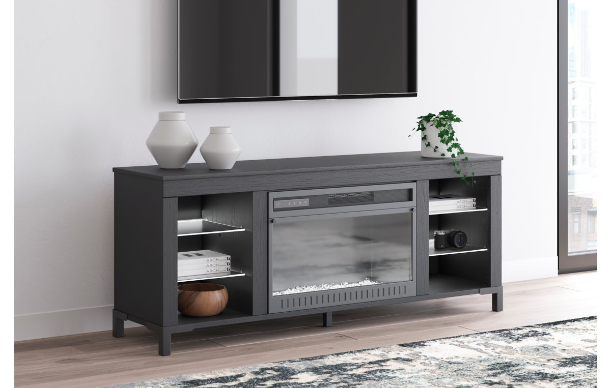 Cayberry 60" TV Stand with Electric Fireplace