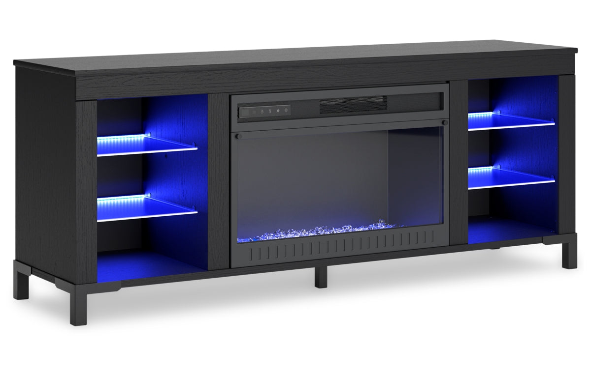 Cayberry 60" TV Stand with Electric Fireplace