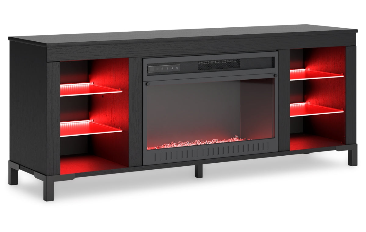 Cayberry 60" TV Stand with Electric Fireplace