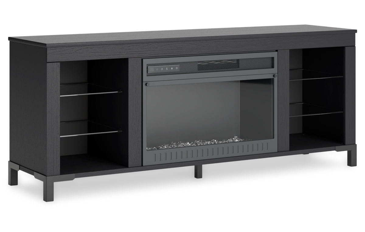 Cayberry 60" TV Stand with Electric Fireplace