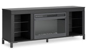 Cayberry 60" TV Stand with Electric Fireplace