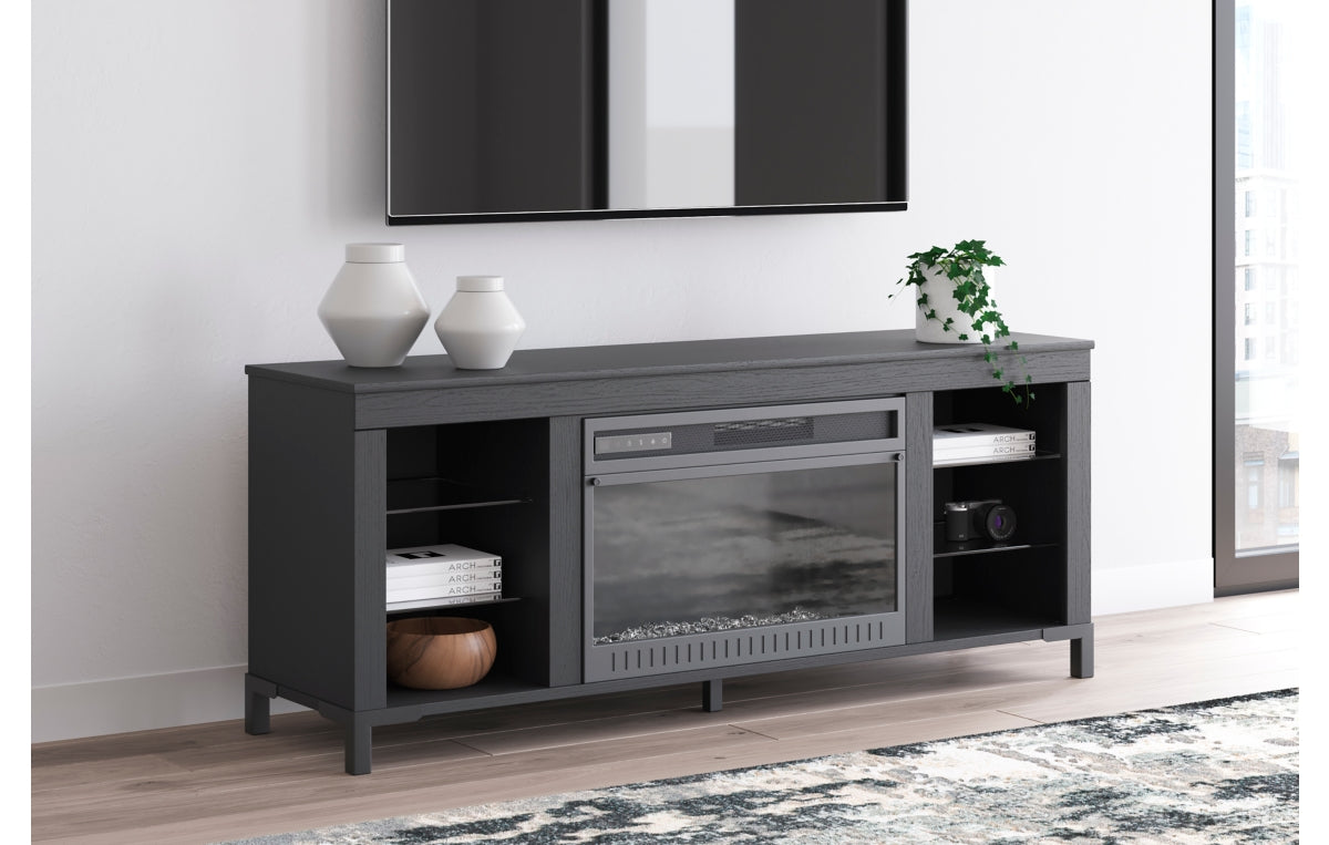 Cayberry 60" TV Stand with Electric Fireplace