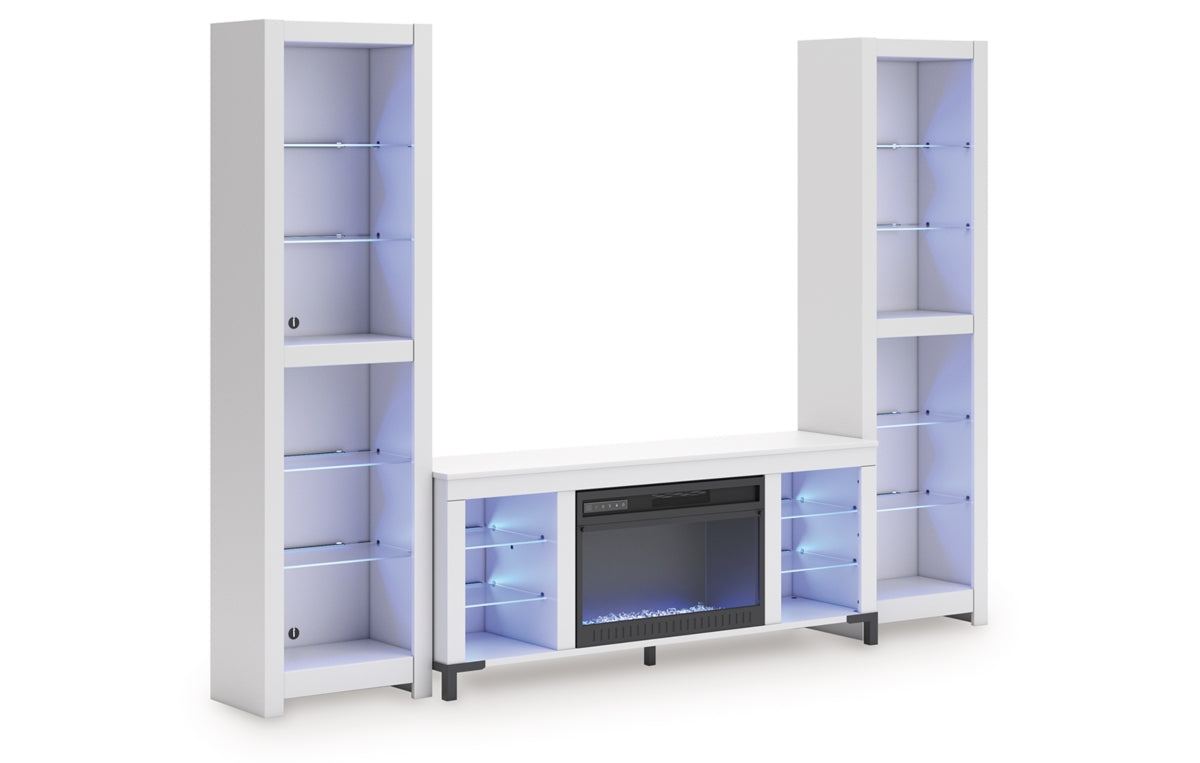 Brollevi 3-Piece Entertainment Center