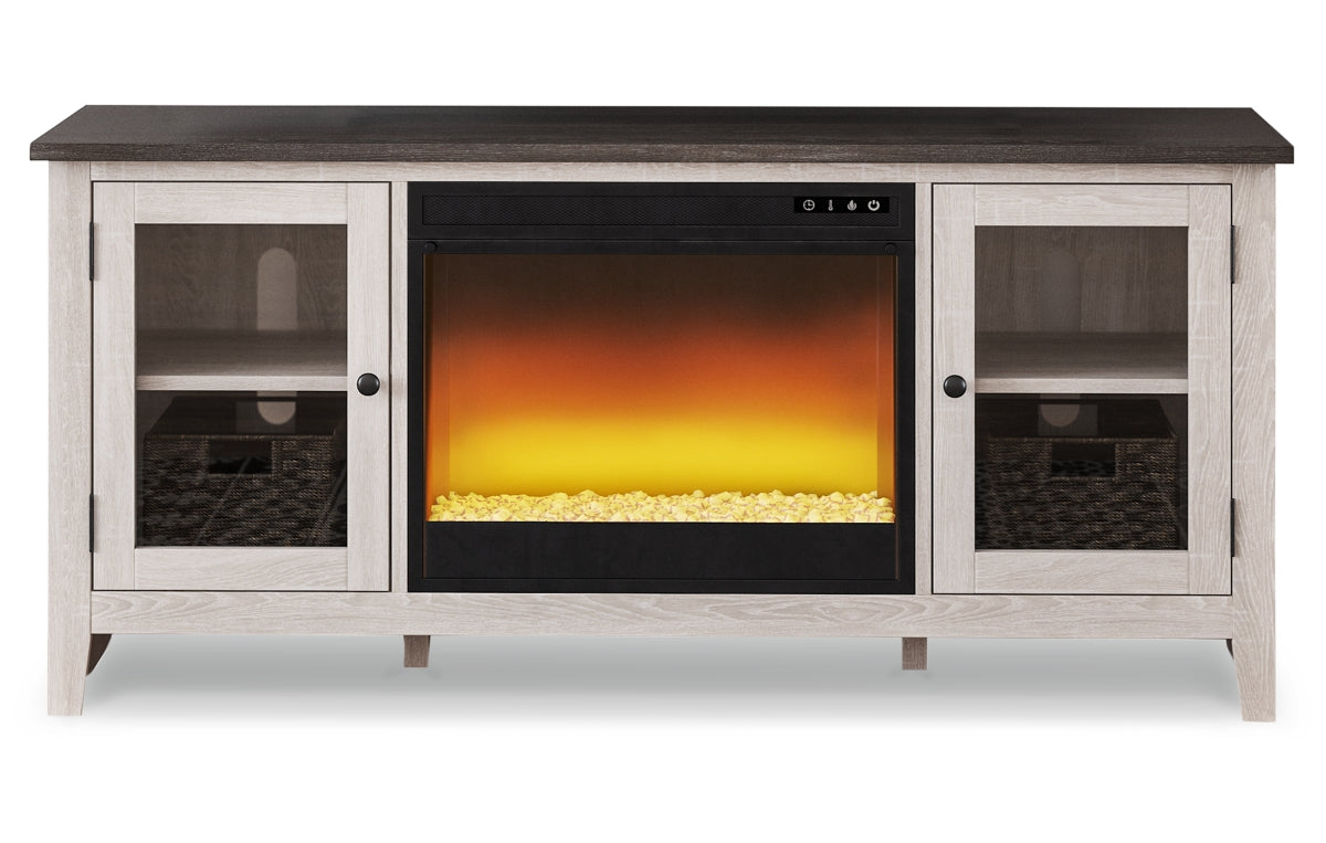 Dorrinson 60" TV Stand with Electric Fireplace