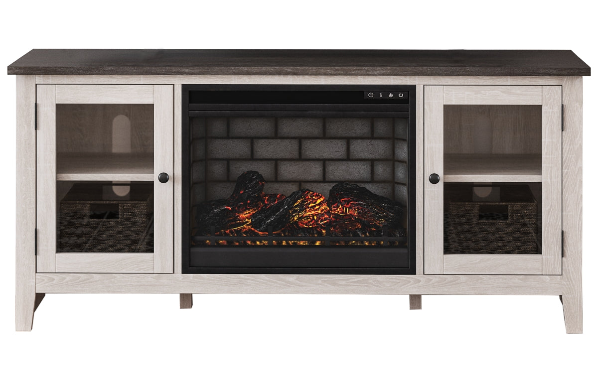 Dorrinson 60" TV Stand with Electric Fireplace