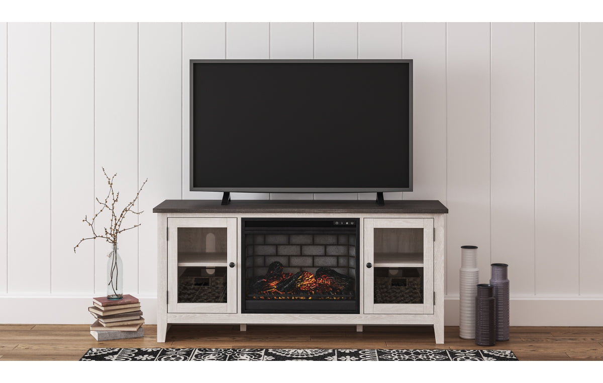 Dorrinson 60" TV Stand with Electric Fireplace