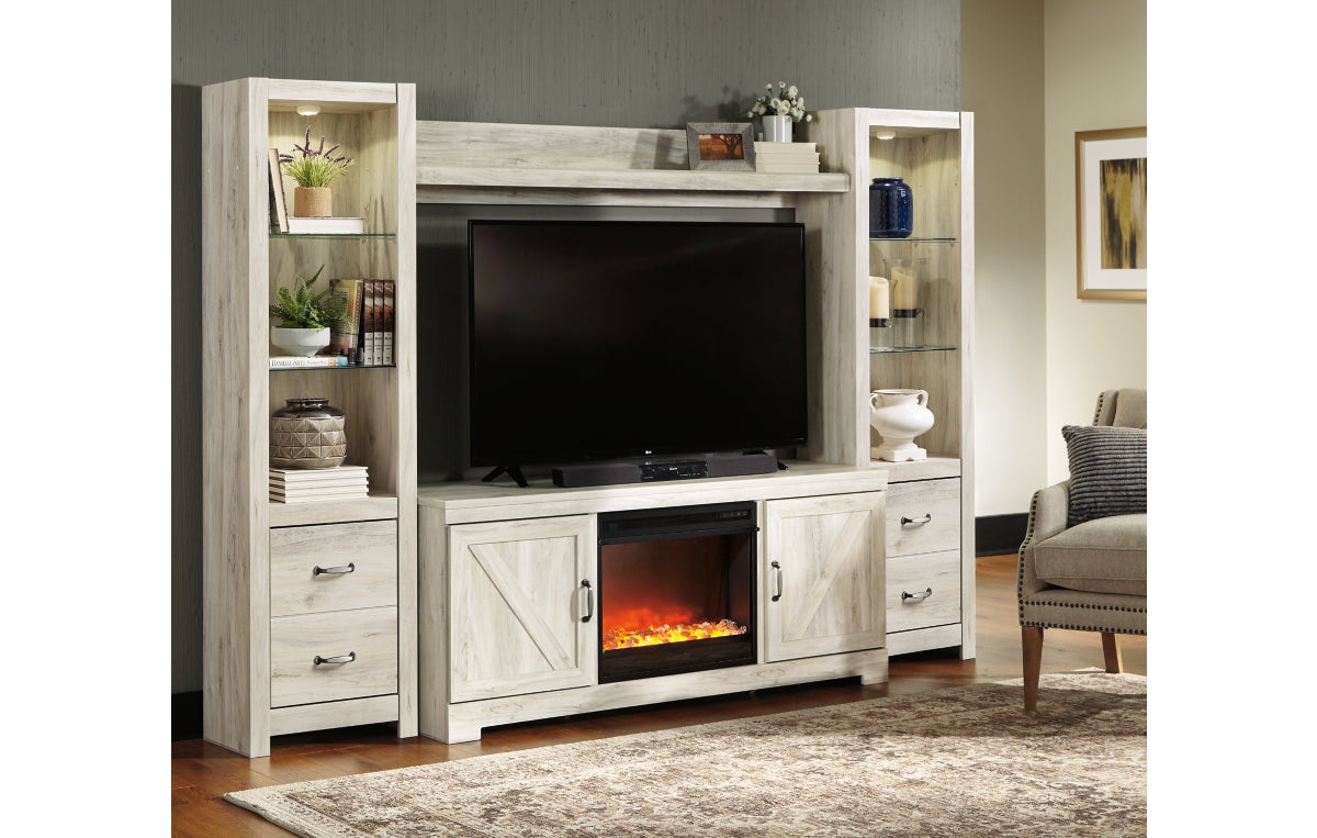 Bellaby 4-Piece Entertainment Center with Fireplace