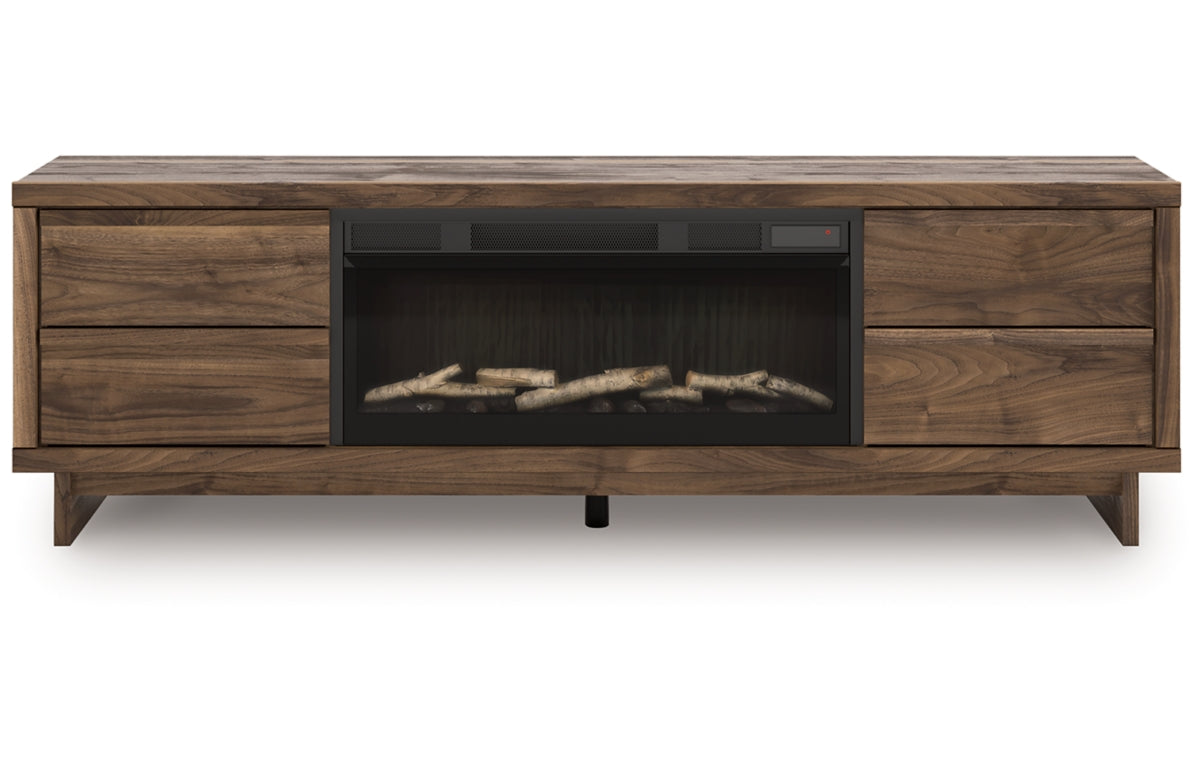 Zadilyn 72" TV Stand with Electric Fireplace