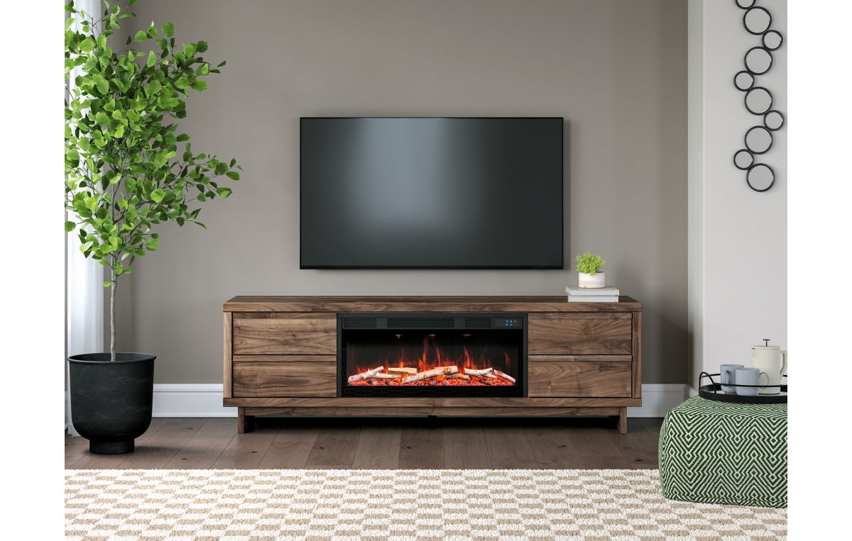 Zadilyn 72" TV Stand with Electric Fireplace