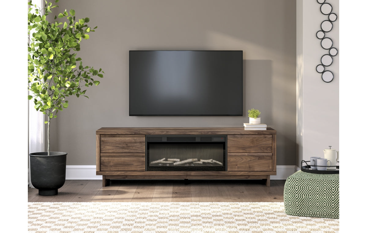 Zadilyn 72" TV Stand with Electric Fireplace