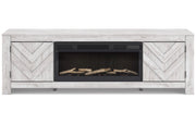 Cayboni 71" TV Stand with Electric Fireplace