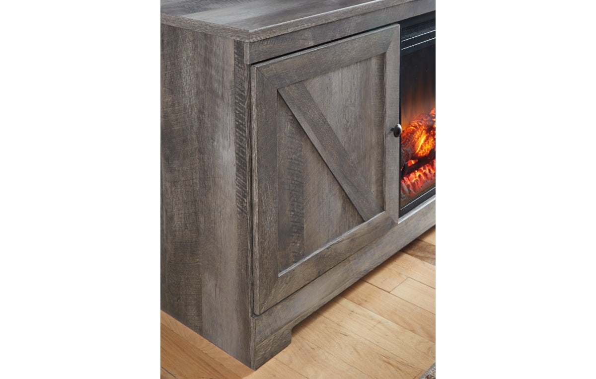 Wynnlow 4-Piece Entertainment Center with Electric Fireplace