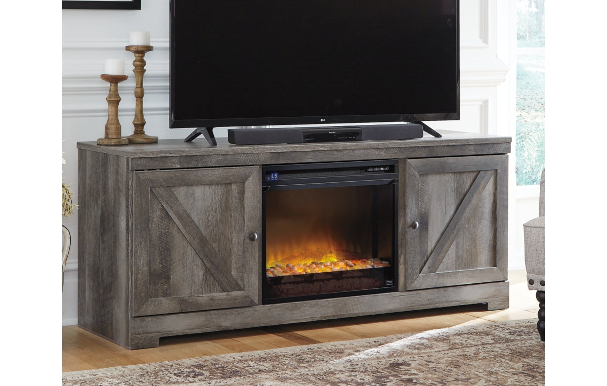 Wynnlow 63" TV Stand with Electric Fireplace