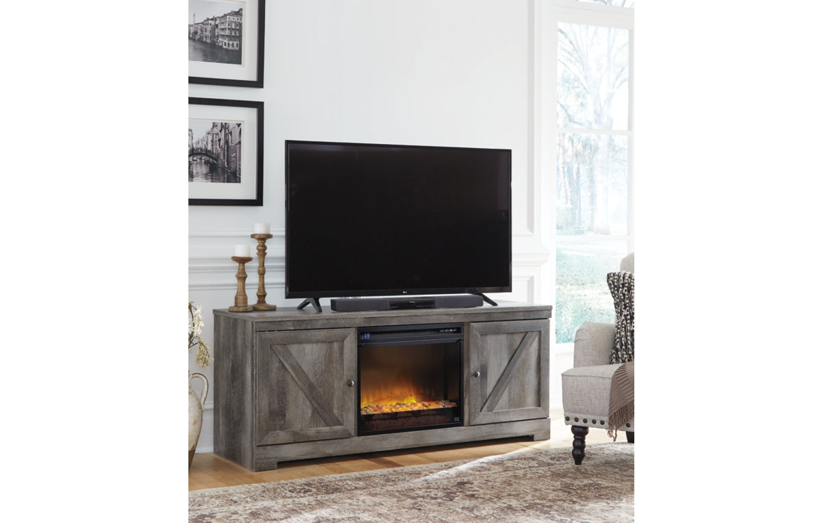 Wynnlow 63" TV Stand with Electric Fireplace