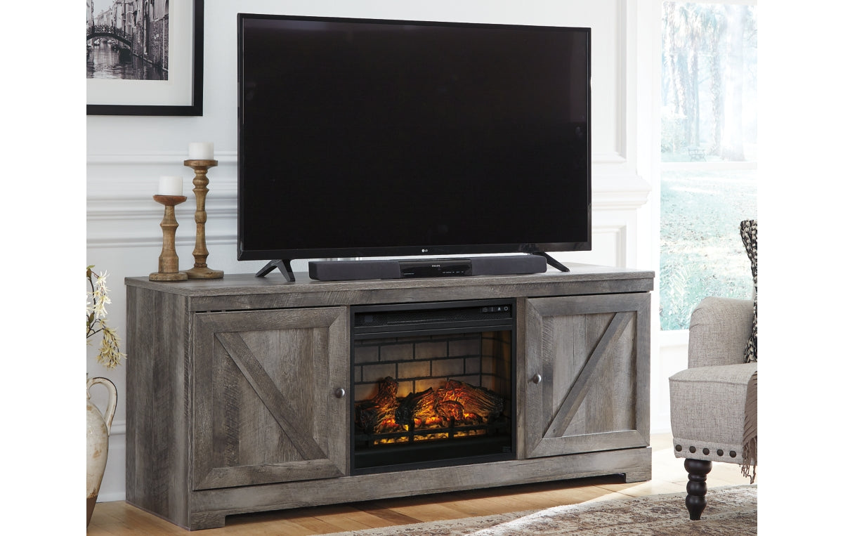 Wynnlow 63" TV Stand with Electric Fireplace