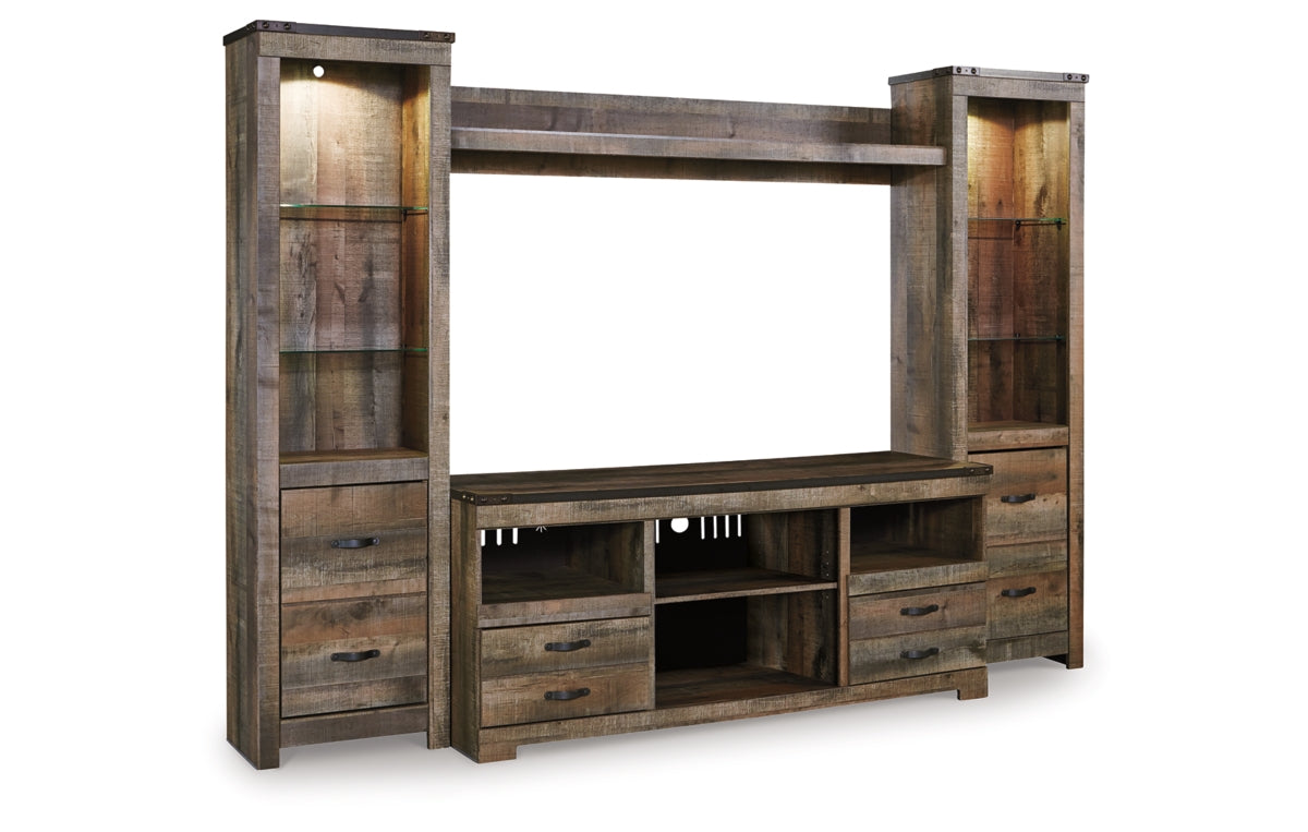 Trinell 4-Piece Entertainment Center