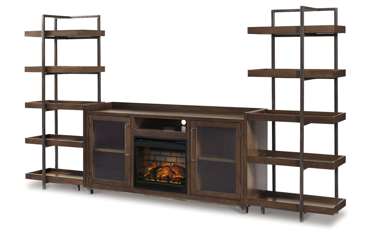 Starmore 3-Piece Wall Unit with Electric Fireplace