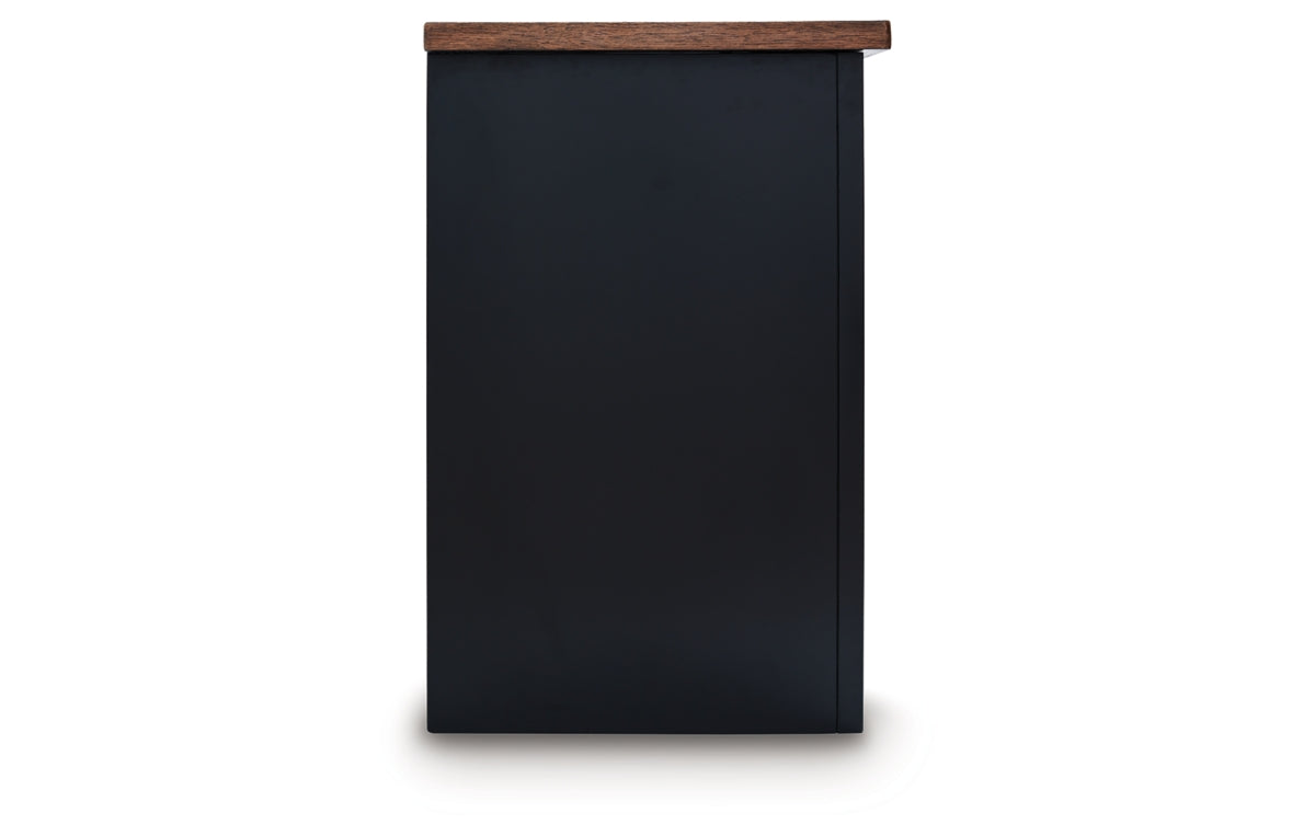 Wildenauer 76" TV Stand with Electric Fireplace