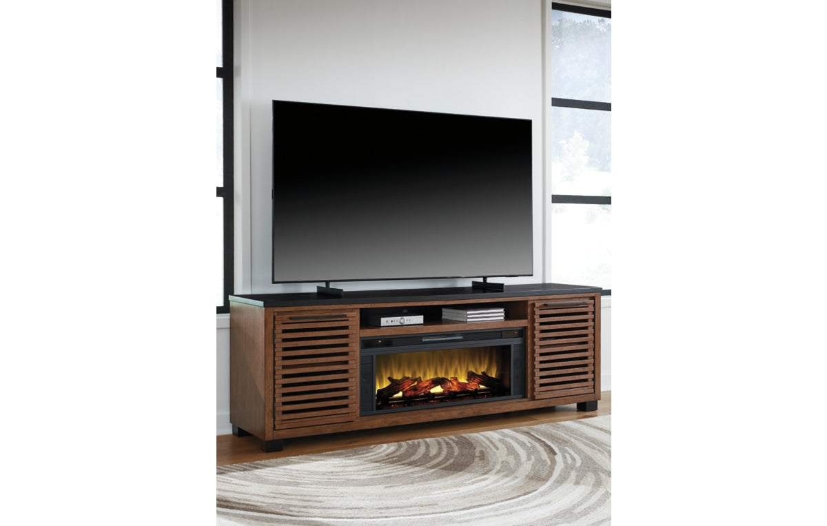 Kallari 84" TV Stand with Electric Fireplace