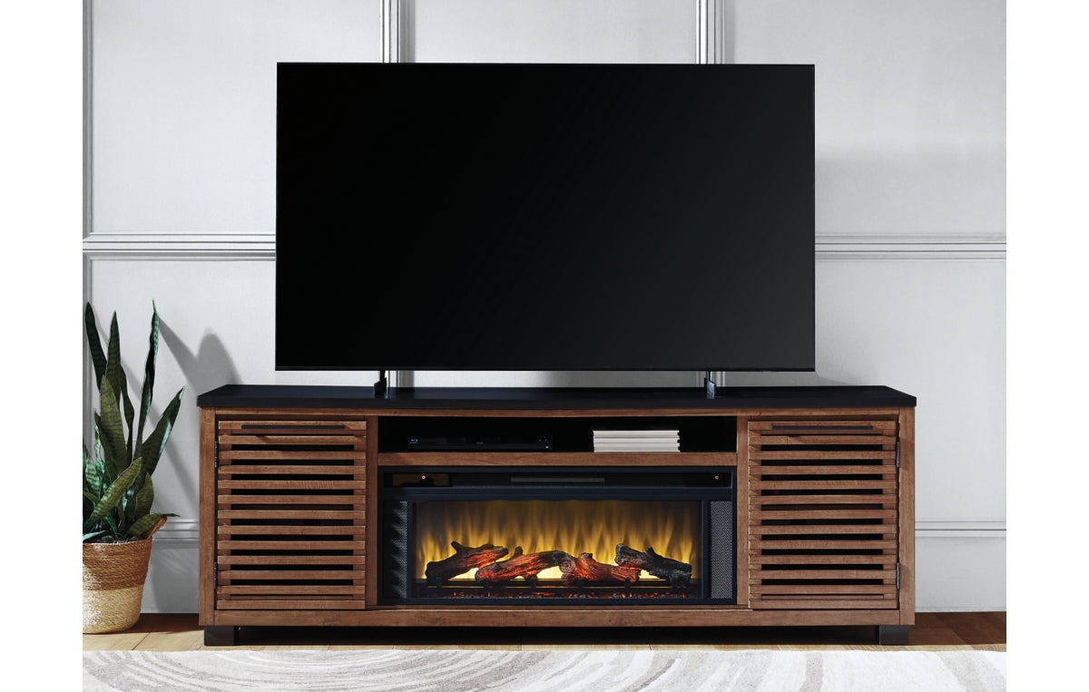 Kallari 84" TV Stand with Electric Fireplace