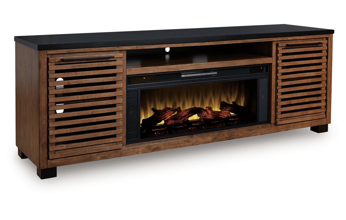 Kallari 84" TV Stand with Electric Fireplace