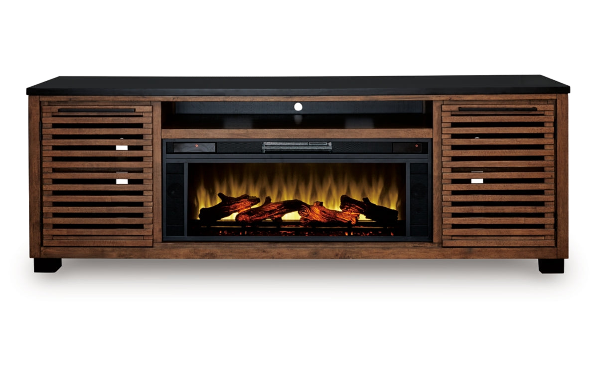 Kallari 84" TV Stand with Electric Fireplace