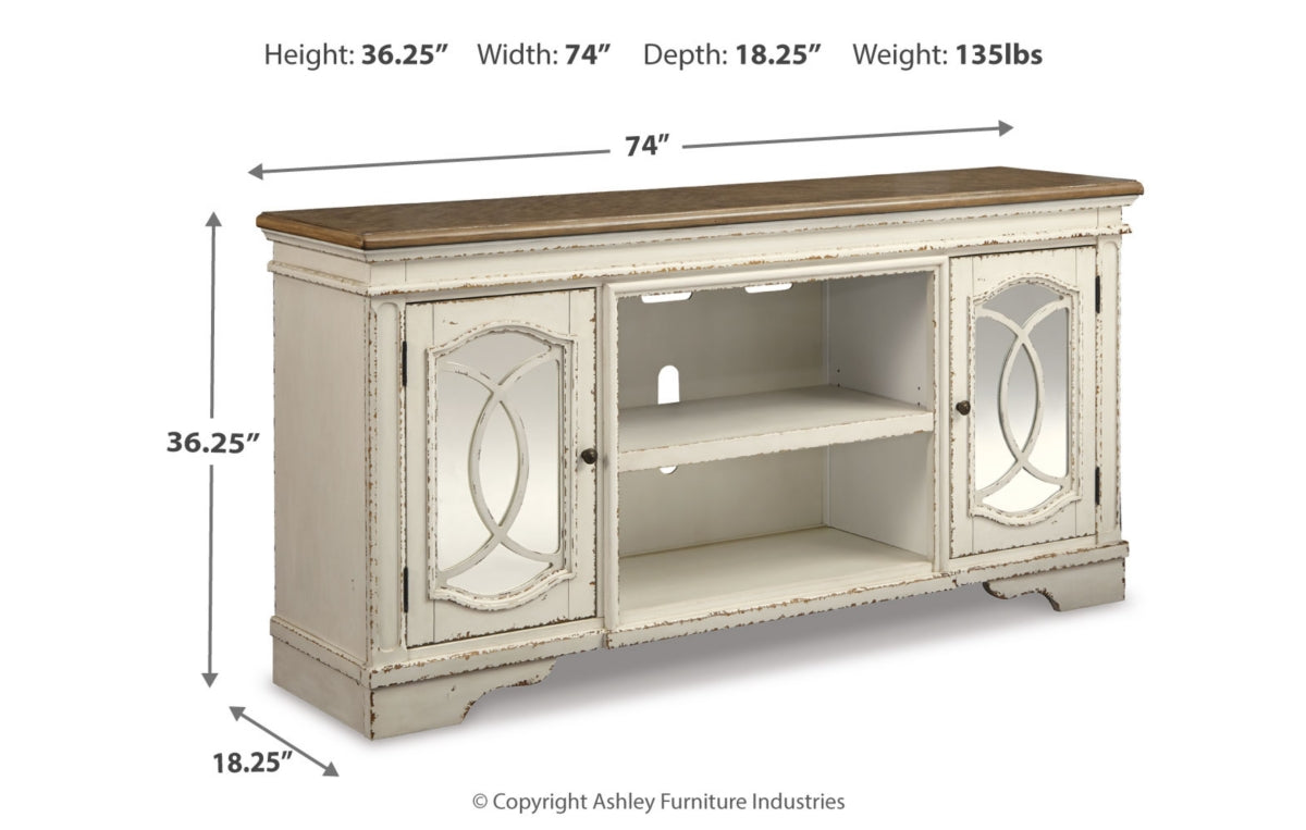 Realyn 74" TV Stand