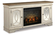 Realyn 74" TV Stand with Electric Fireplace