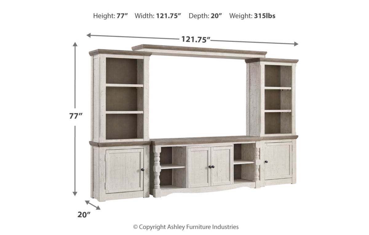 Havalance 4-Piece Entertainment Center