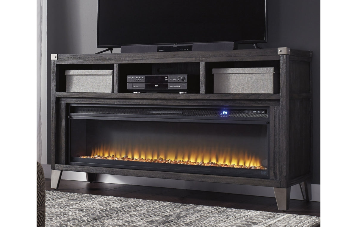 Todoe 65" TV Stand with Electric Fireplace