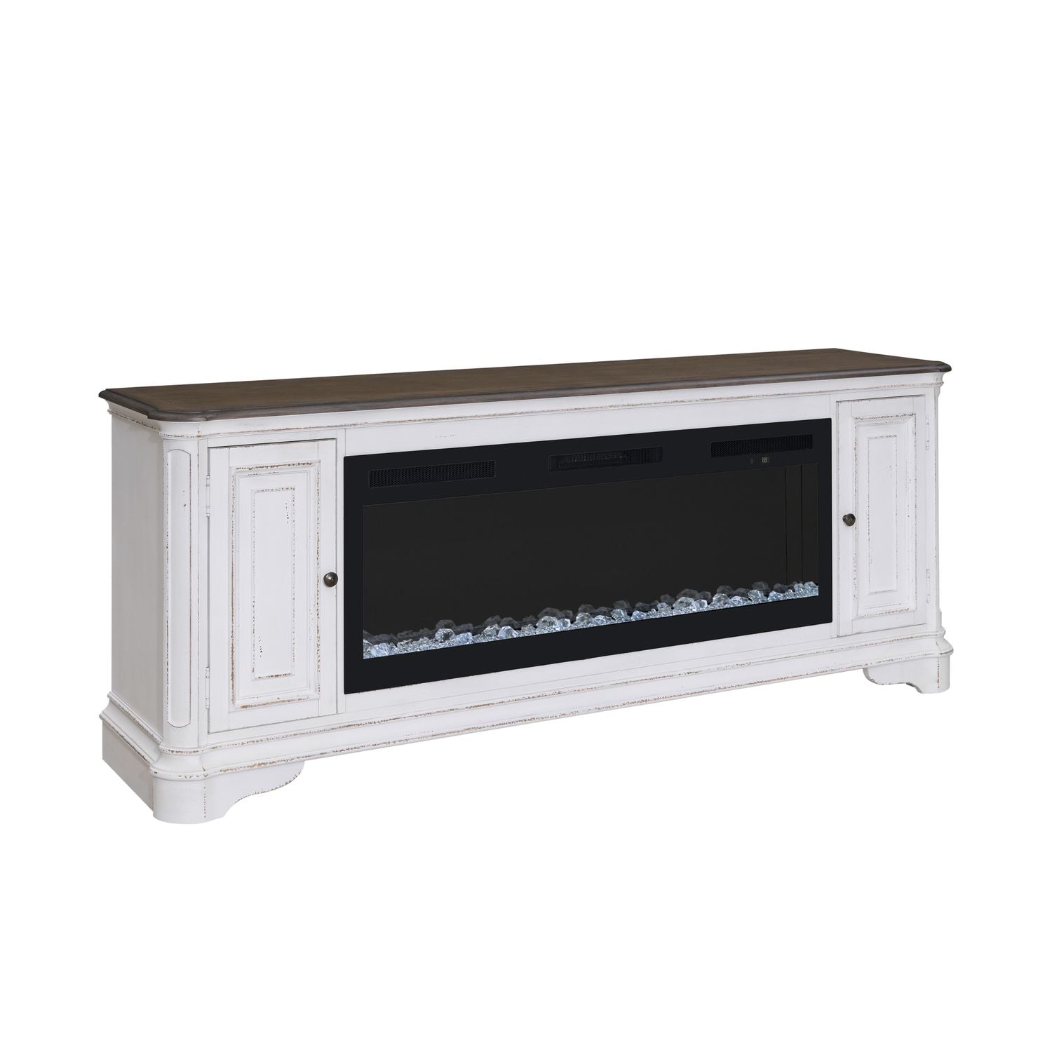 Fireplace TV Consoles 244 82 Inch Console with Fire Fireplace TV Stand