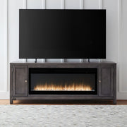 Fireplace TV Consoles 406 78 Inch Console with Fire Fireplace TV Stand