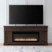 Fireplace TV Consoles 512 84 Inch Console with Fire Fireplace TV Stand
