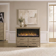 Fireplace TV Consoles 780 54 Inch Chest with Driftwood Fire FTSD