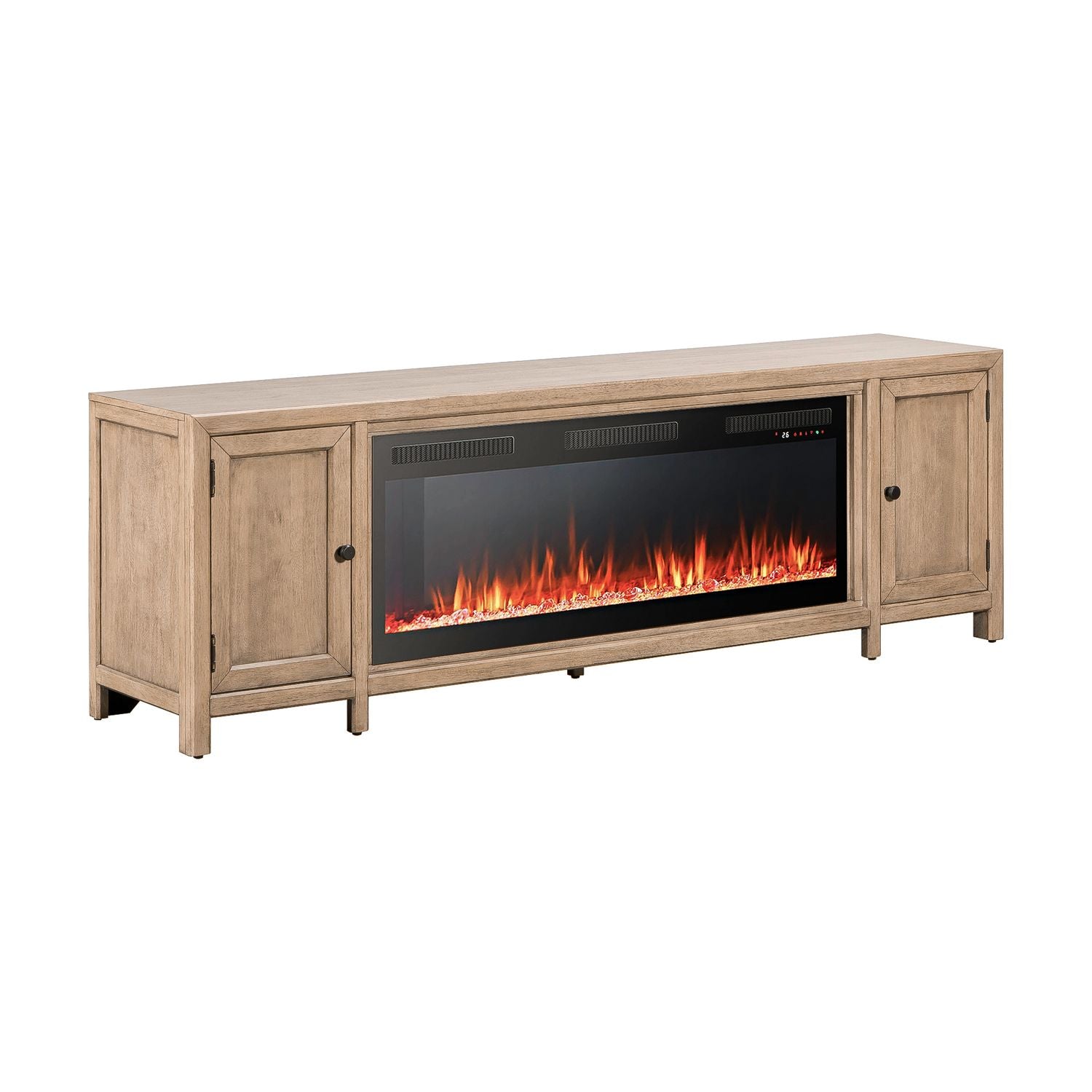 Fireplace TV Consoles 780 82 Inch Console with Fire Fireplace TV Stand