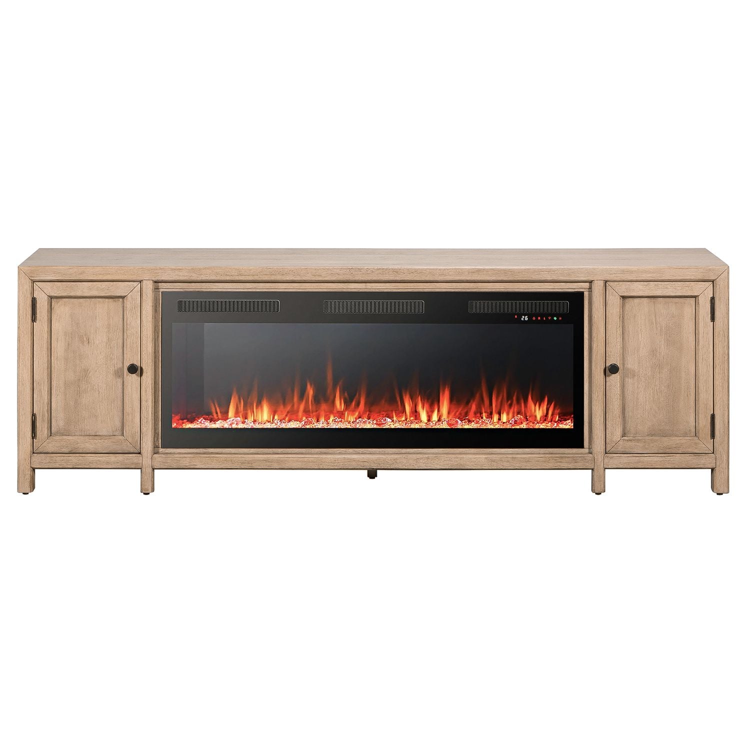 Fireplace TV Consoles 780 82 Inch Console with Fire Fireplace TV Stand