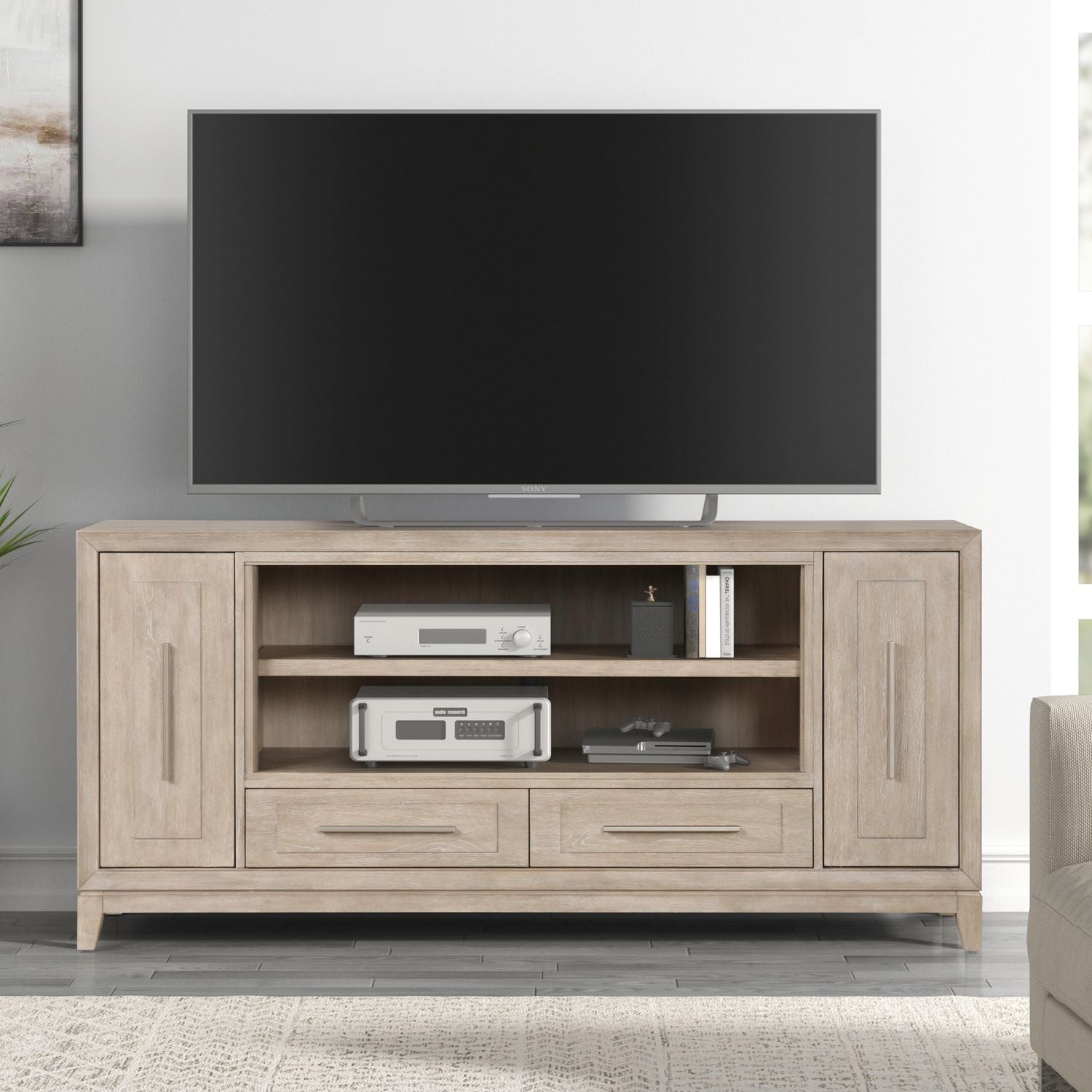 Fireplace TV Consoles 789 80 Inch Console with Fire Fireplace TV Stand