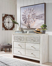 DAMAGED 6 DRAWER DRESSER