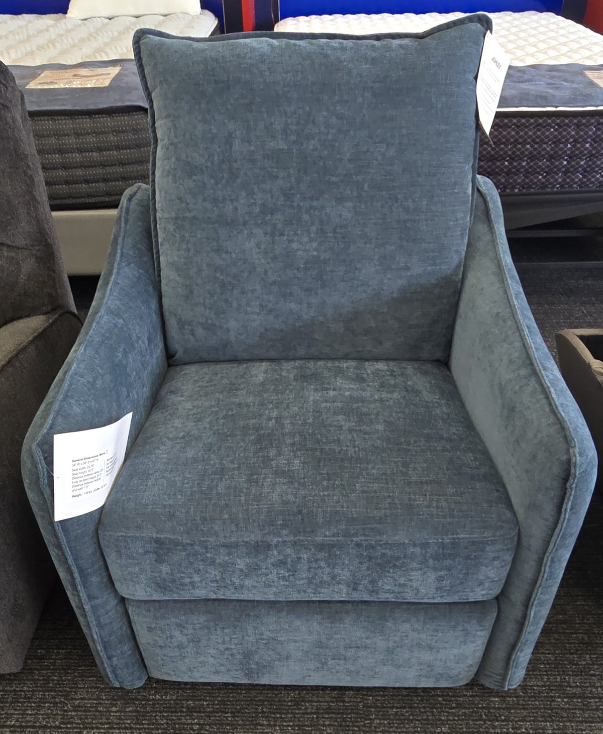 McBurg Swivel Power Recliner