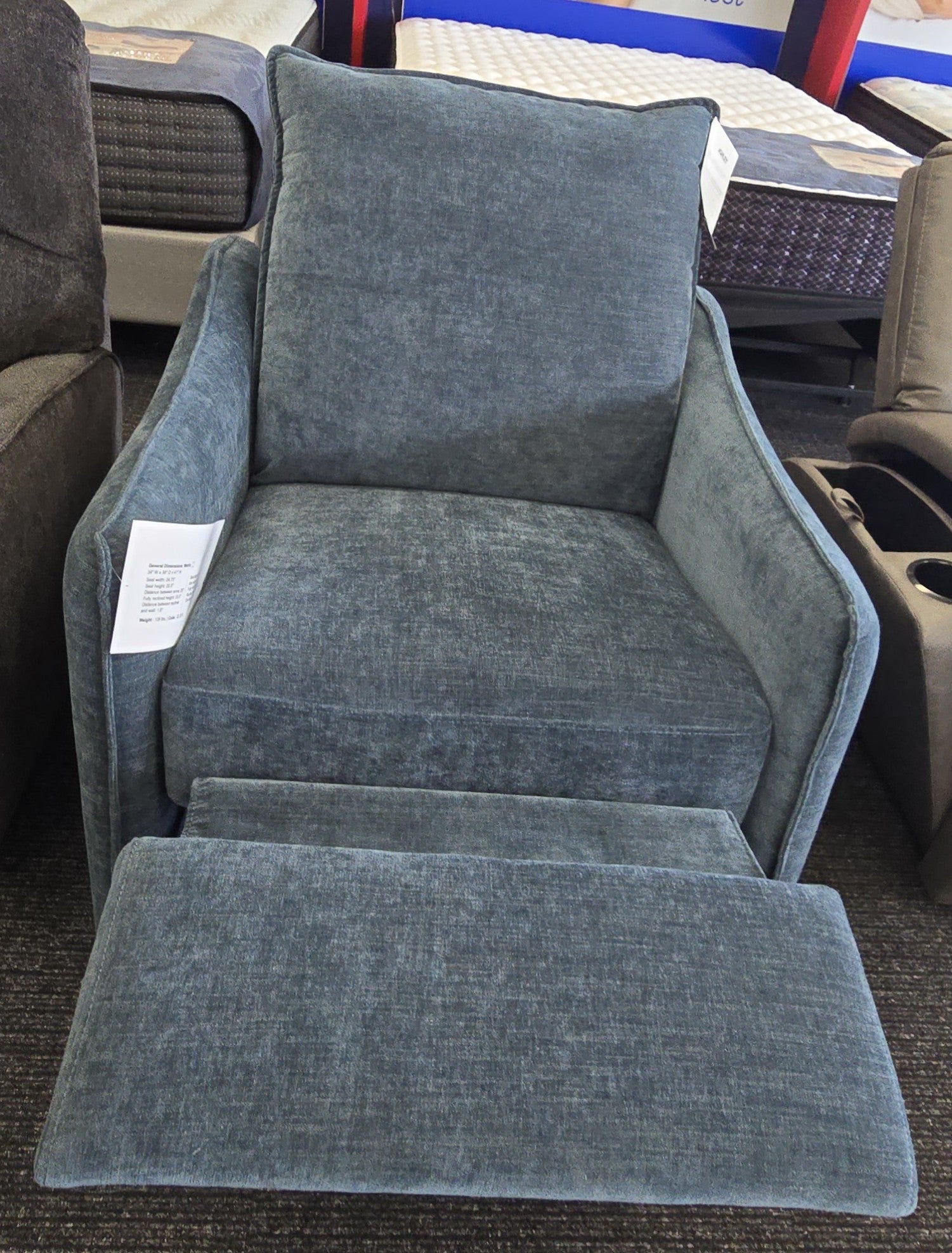 McBurg Swivel Power Recliner